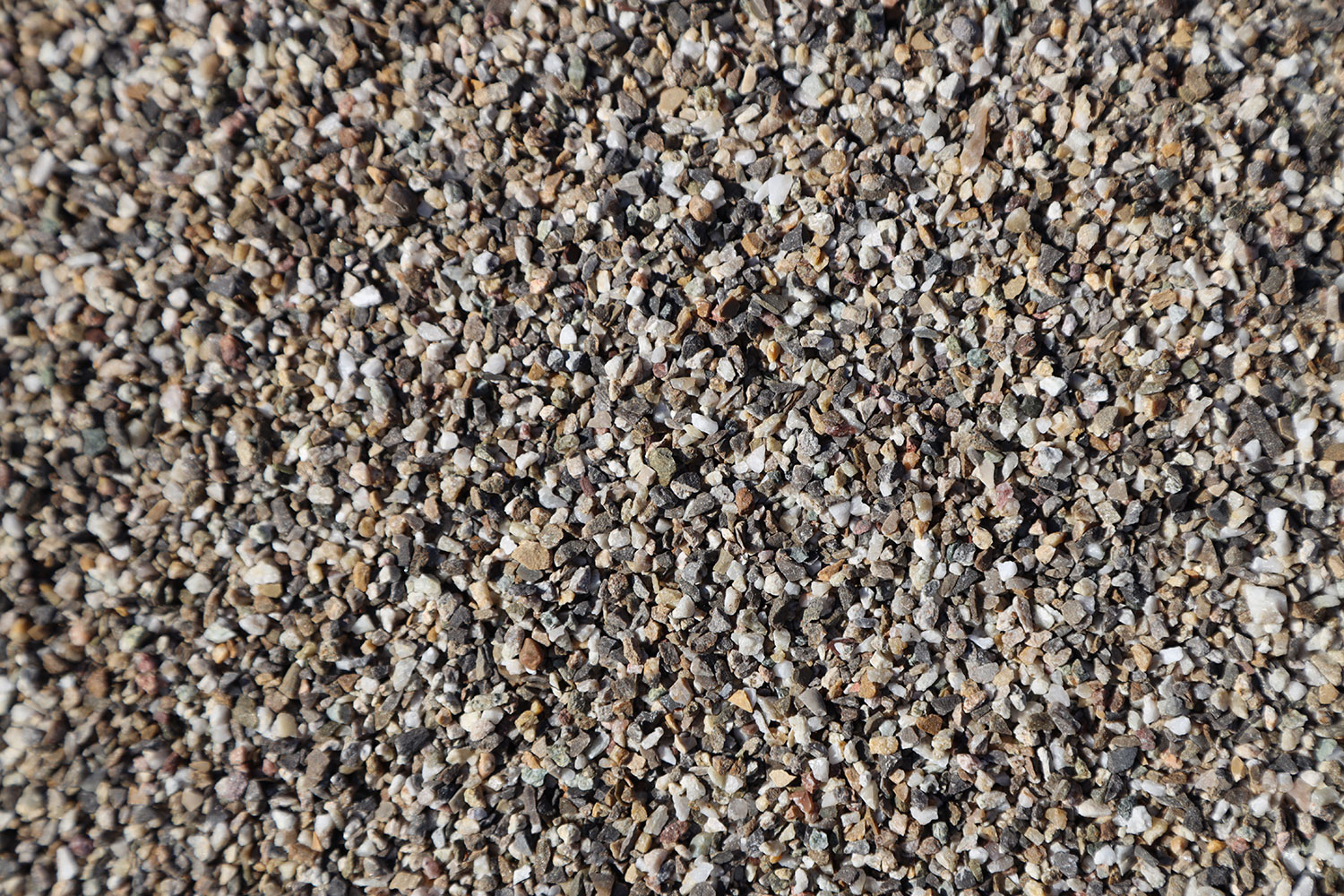 Gravier concassé/lavé 1-3mm